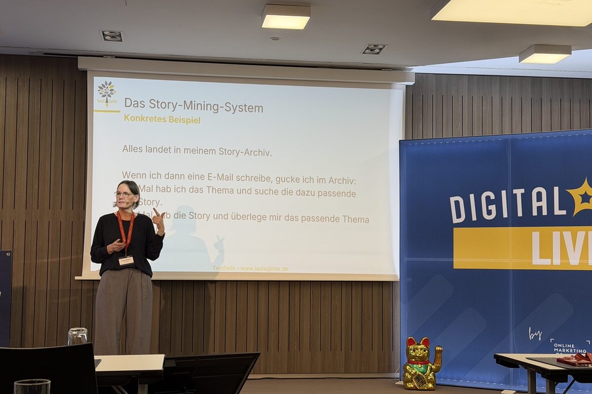 Laura Gintar beim Digital Bash