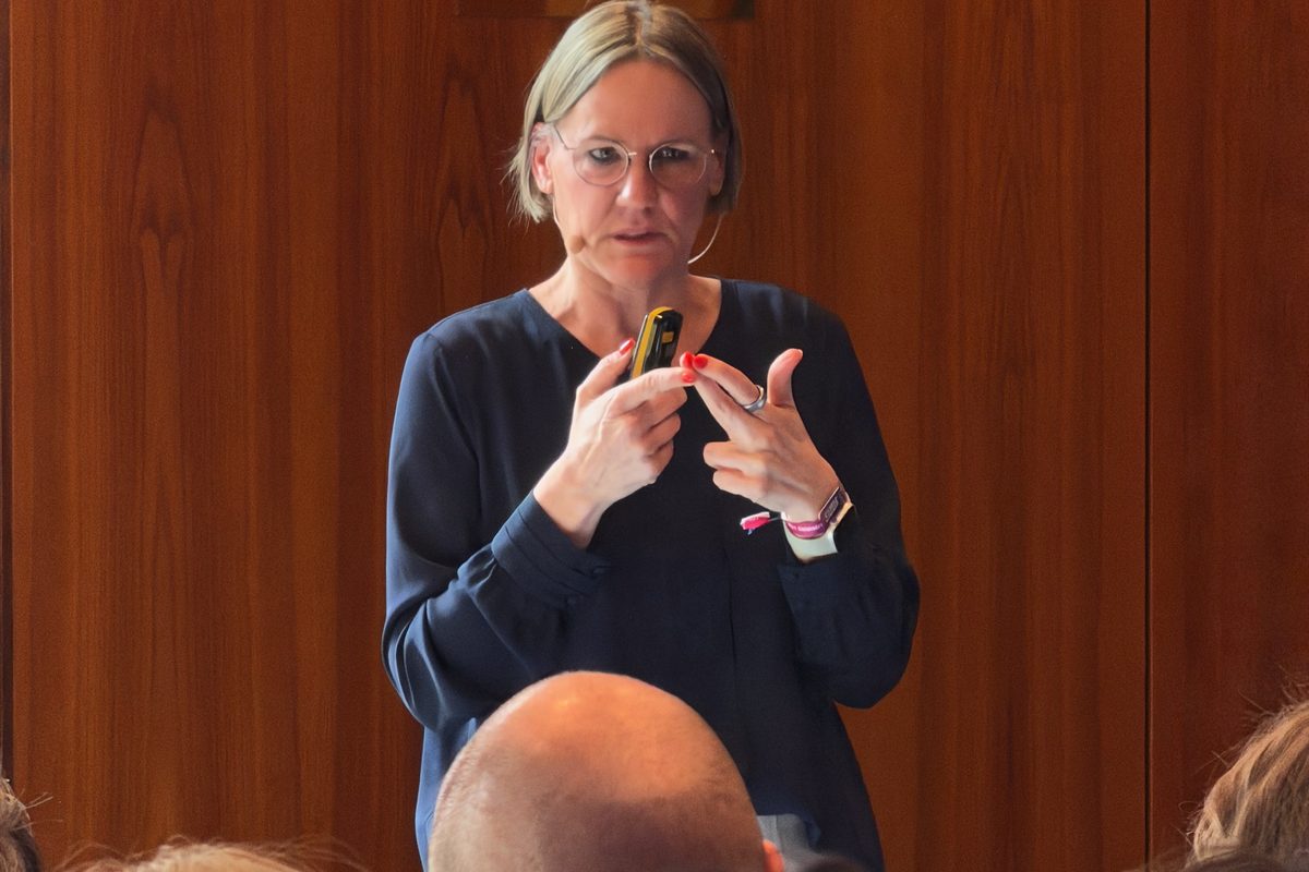 Laura Gintar beim OMT Summit